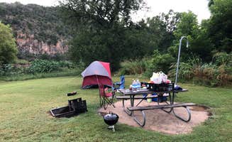 Mark R.'s photo of tent camping at North Area — Colorado Bend State Park Campground near San Saba, TX