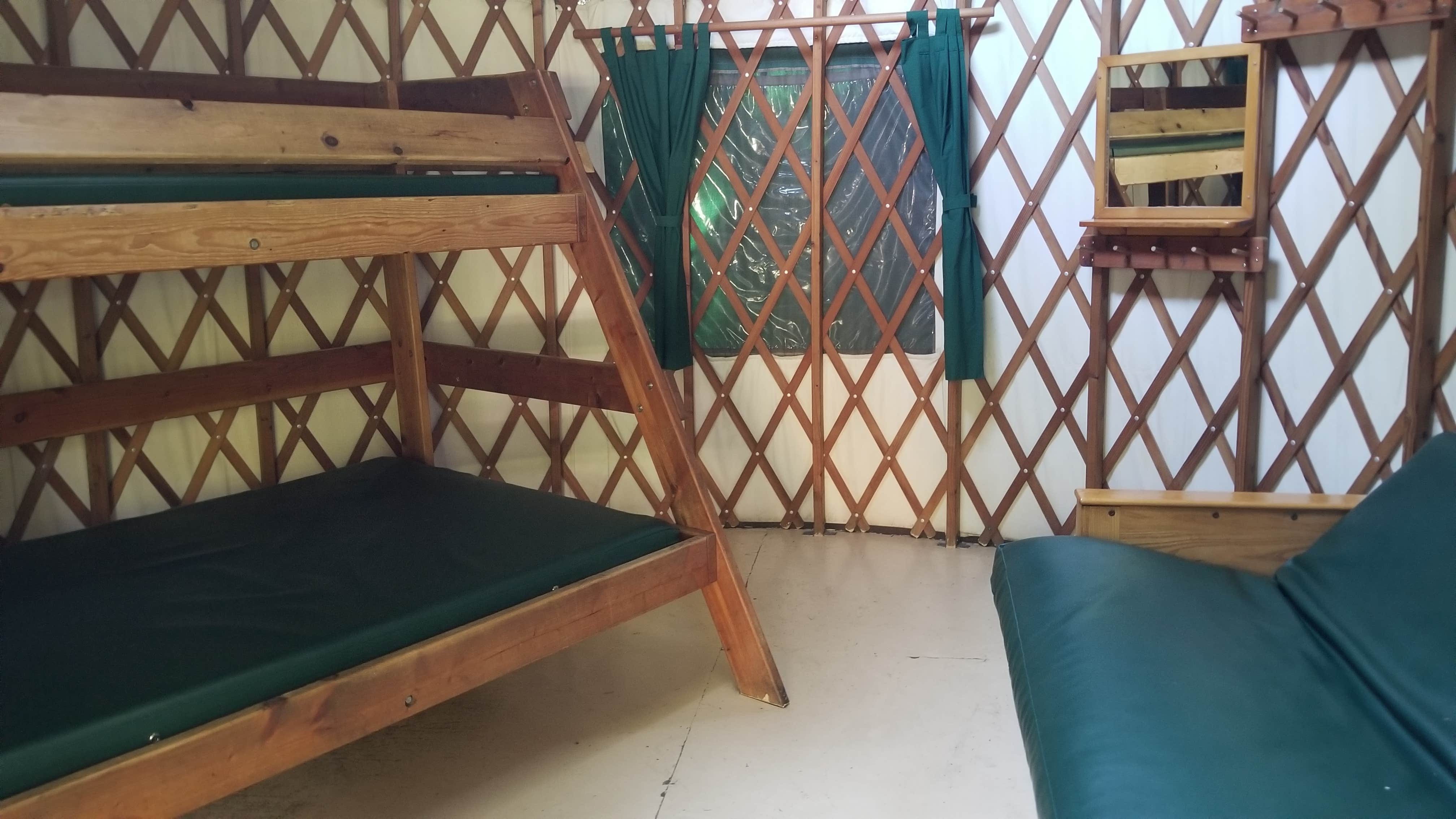 Michelle's photo of glamping accommodations at Devil’s Lake State Recreation Area Campground near Logsden, OR