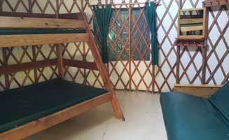 Michelle's photo of glamping accommodations at Devil’s Lake State Recreation Area Campground near Neskowin, OR