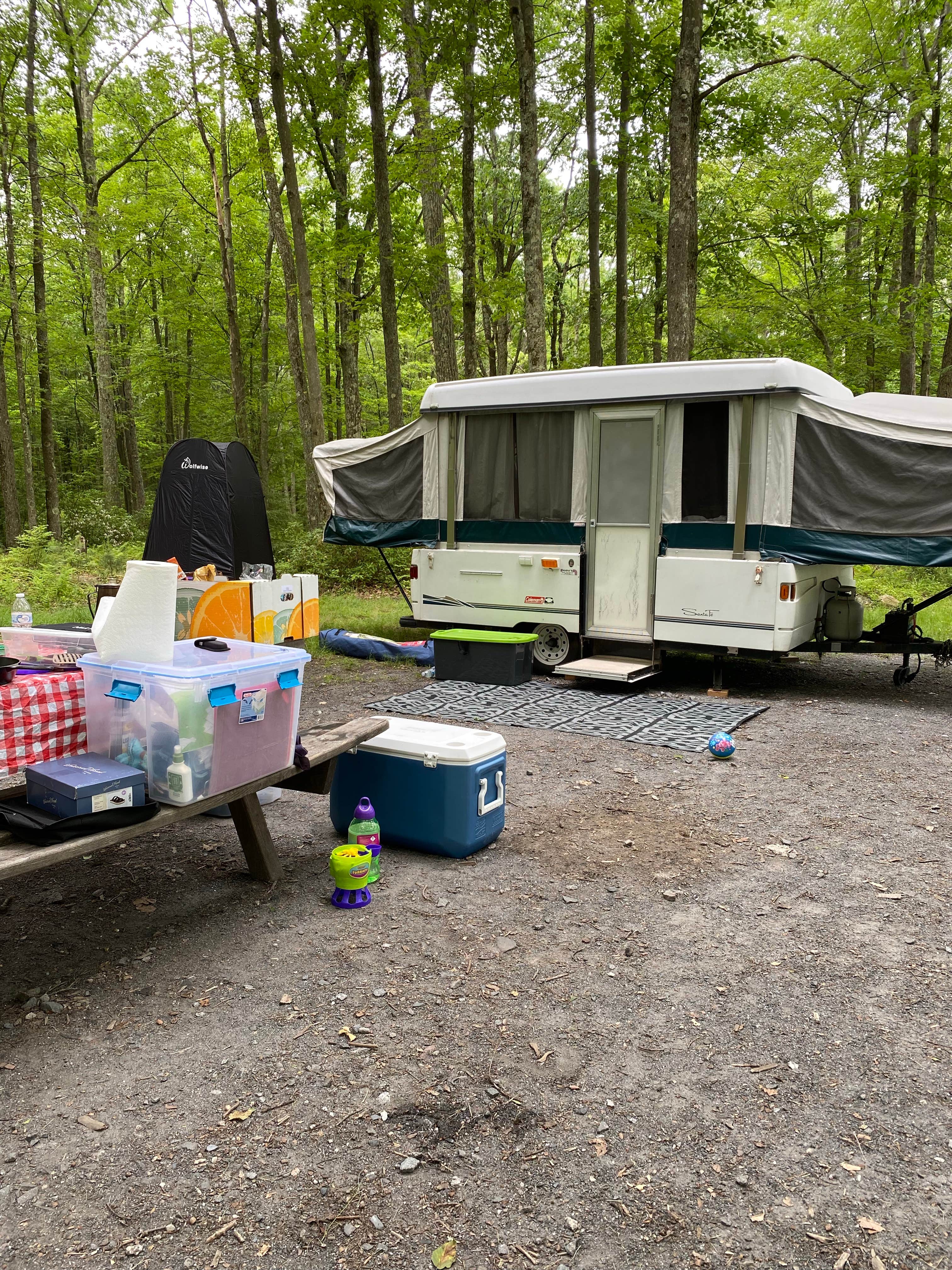 Kelsey K.'s photo at Hickory Run State Park Campground near Plymouth, PA