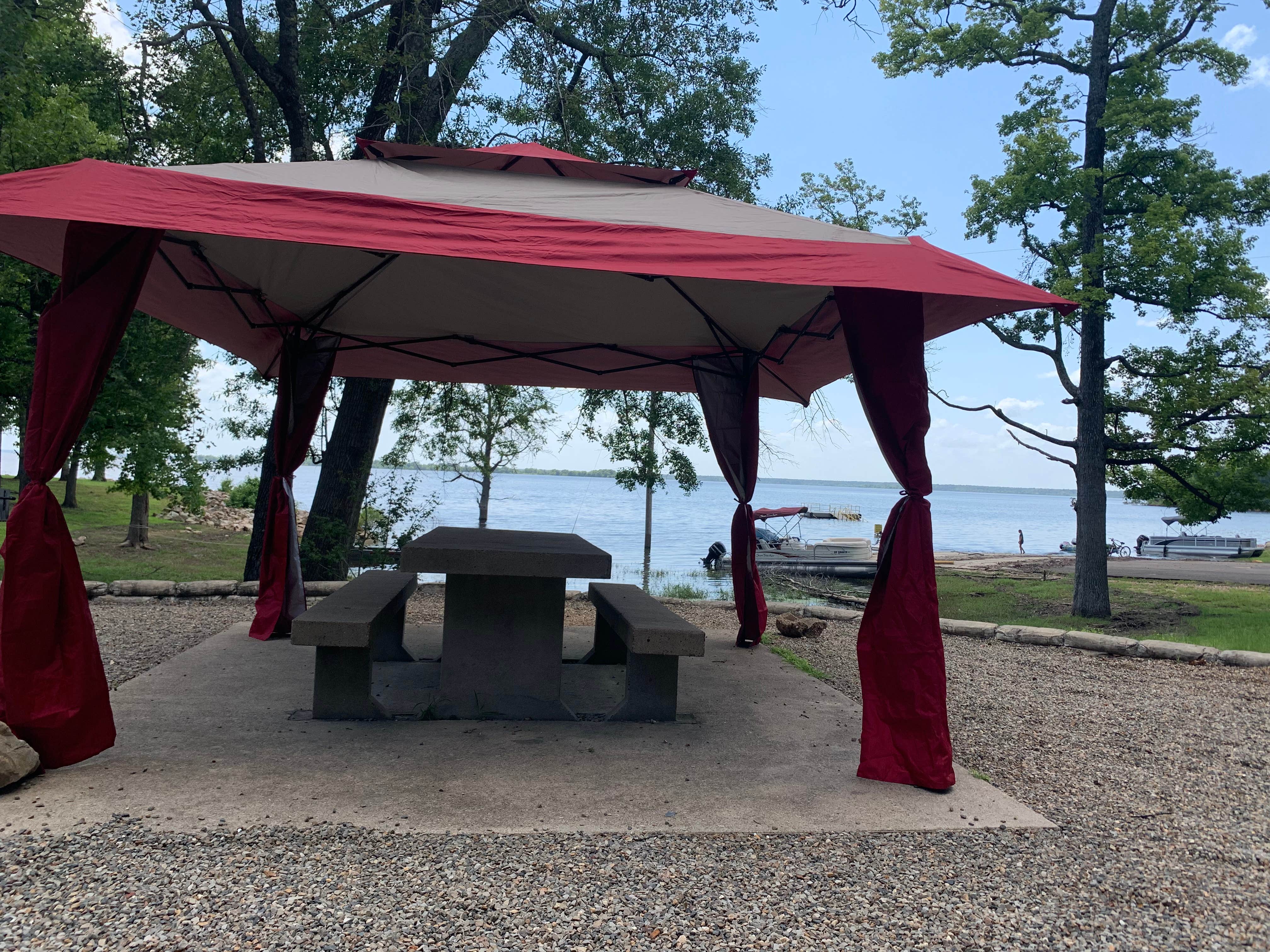 Camper-submitted photo at Rocky Point(wright Patman Dam) near Queen City, TX