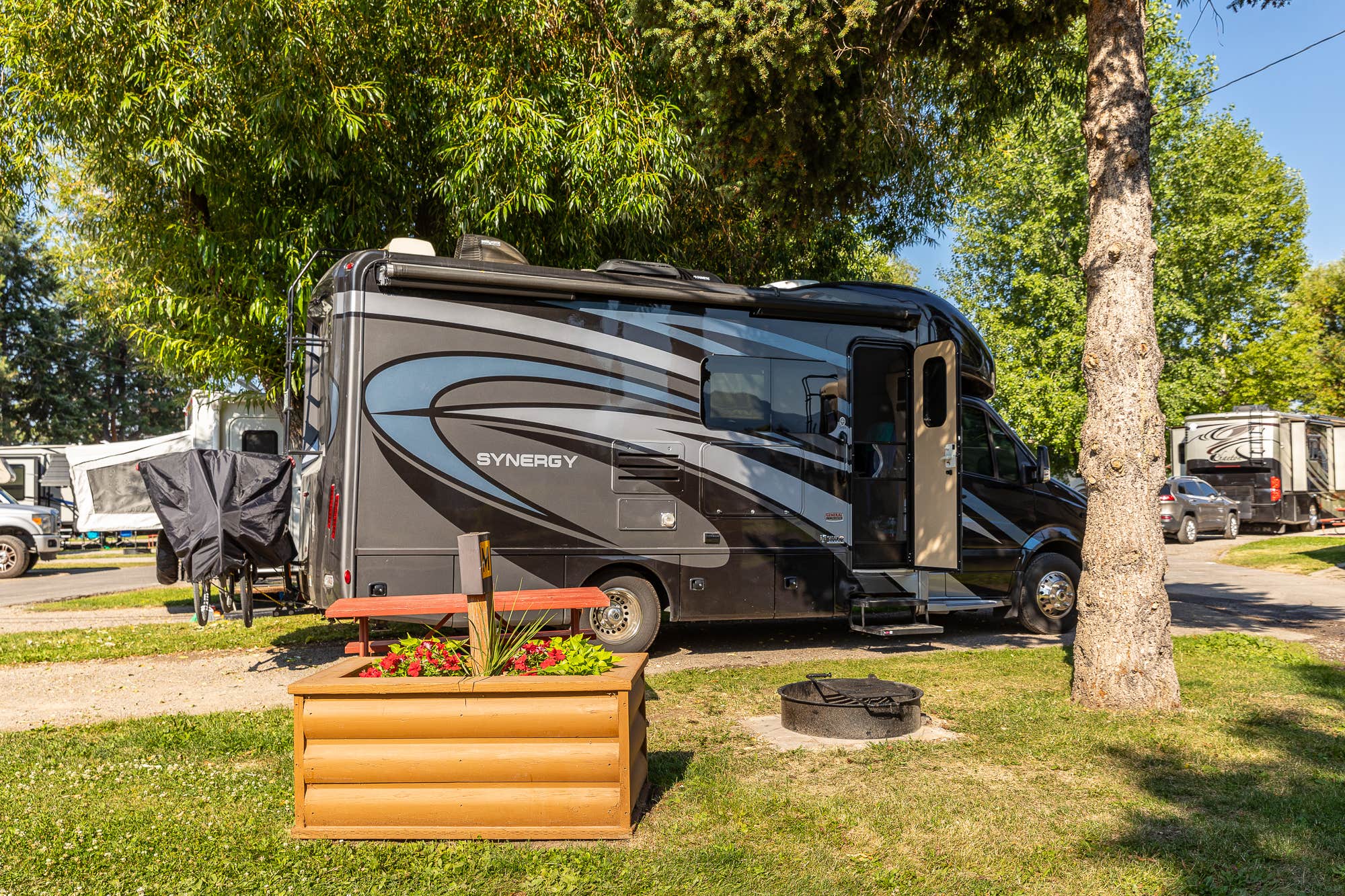 Linda's photo of rv camping at Missoula KOA Holiday near Bonner, MT