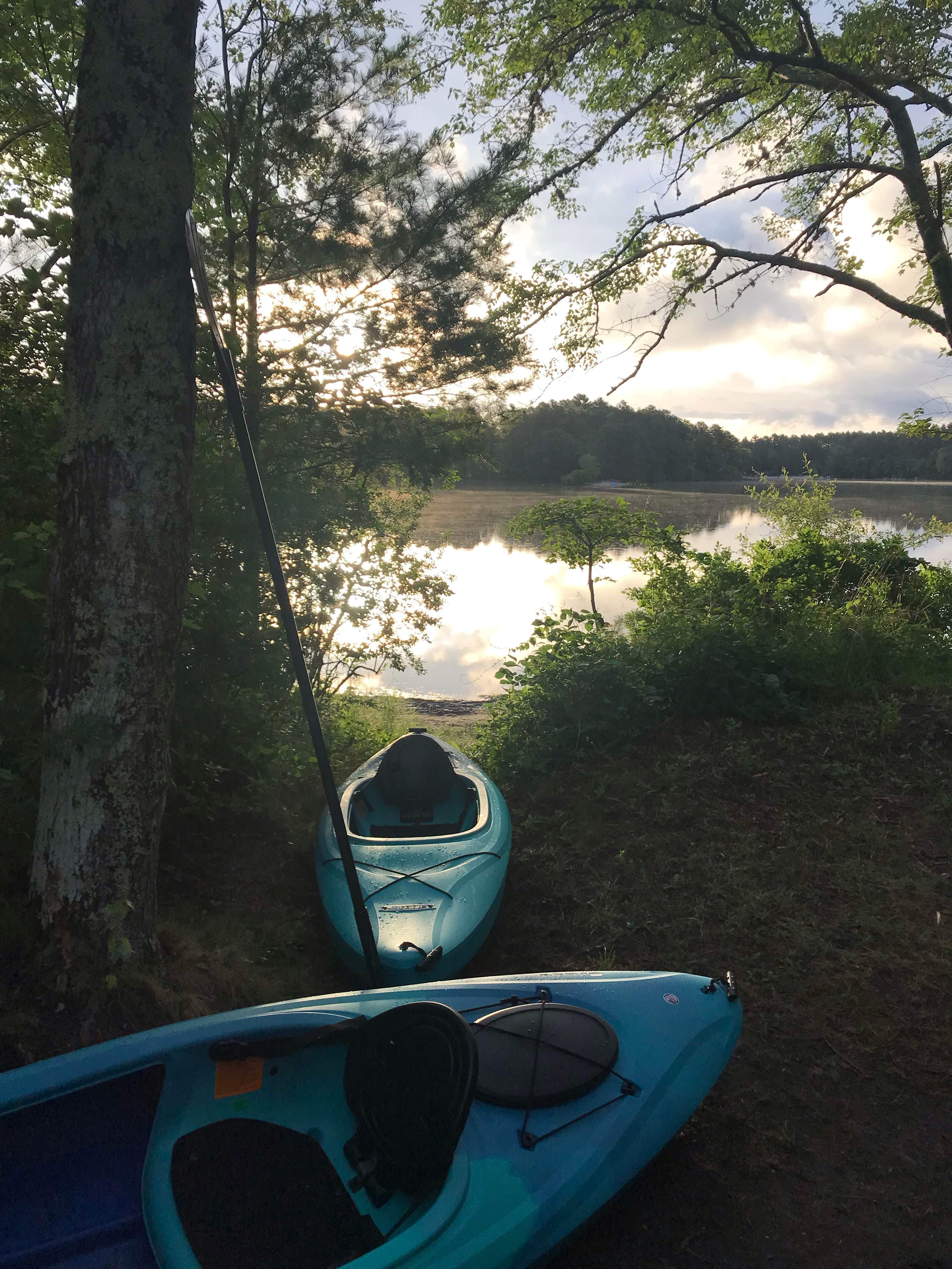 Camper-submitted photo at Curlew Pond Campground — Myles Standish State Forest near Marshfield, MA