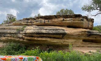 Camping near Wrights: Medicine Lodge Archaelogical Site Campground, Hyattville, Wyoming