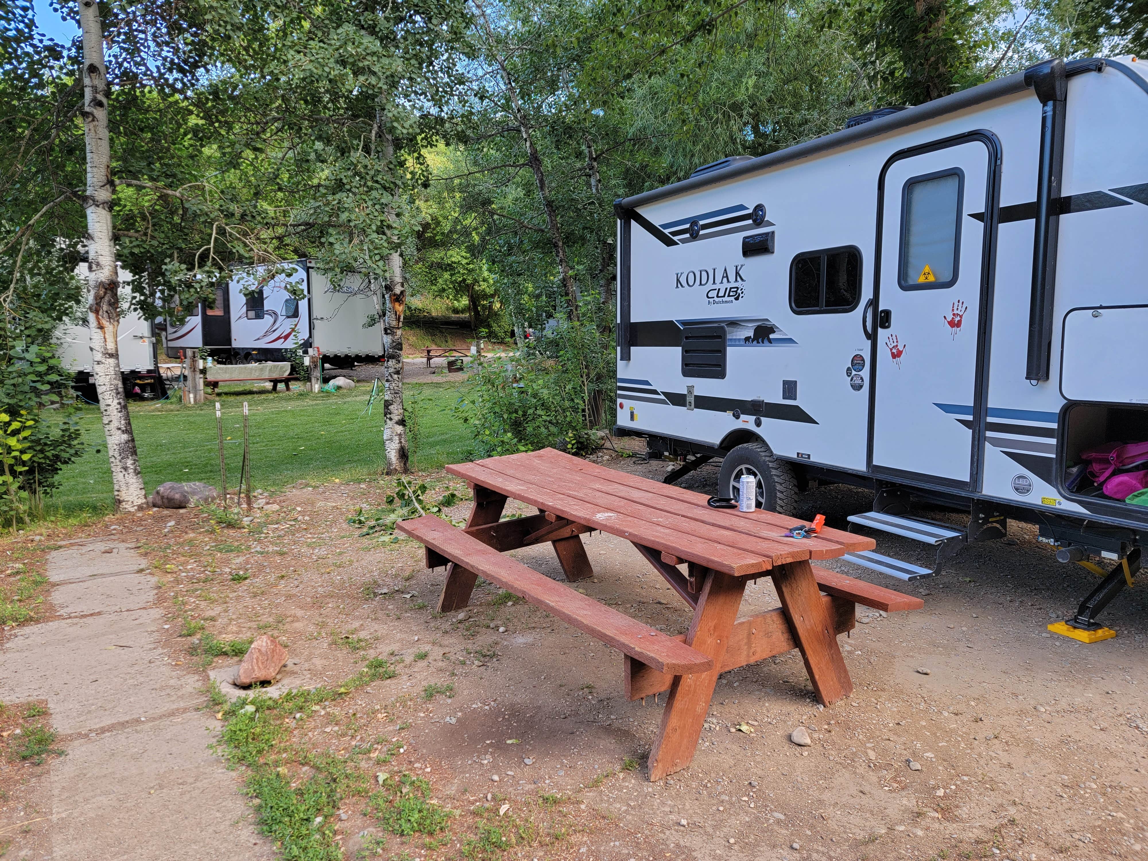 Brandon's photo of rv camping at Cub River Lodge & RV Park, LLC near Howell, UT