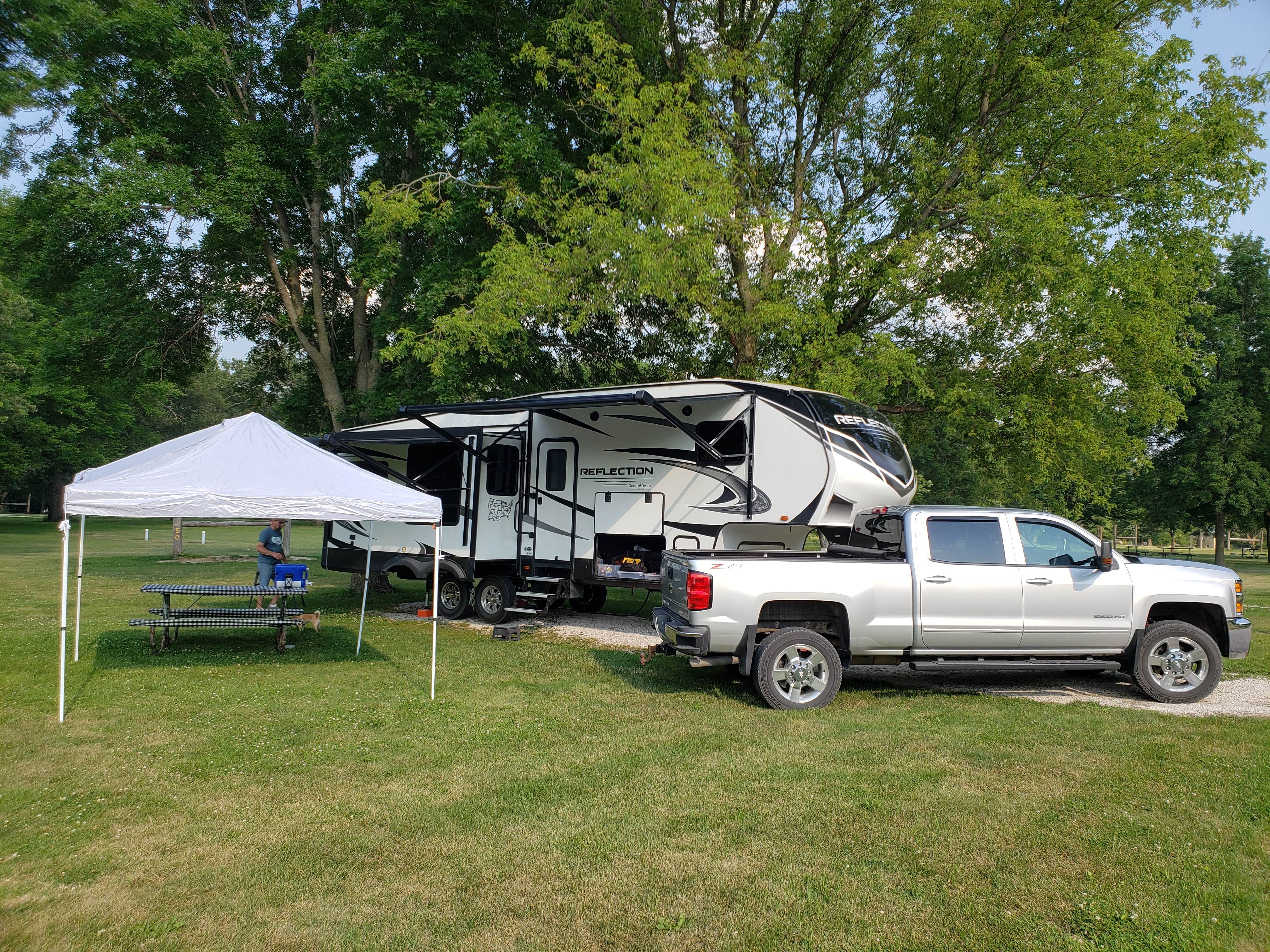 Camper submitted image from North Equestrian Campground — Brushy Creek State Recreation Area - 2