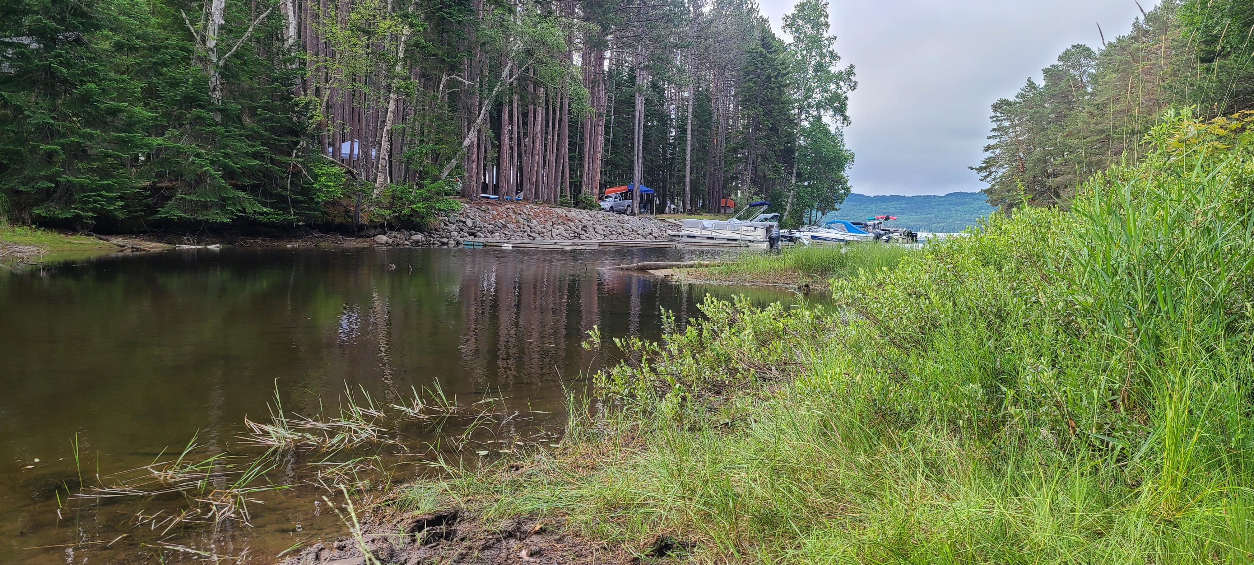 Camper submitted image from Cupsuptic Lake Park & Campground - 2