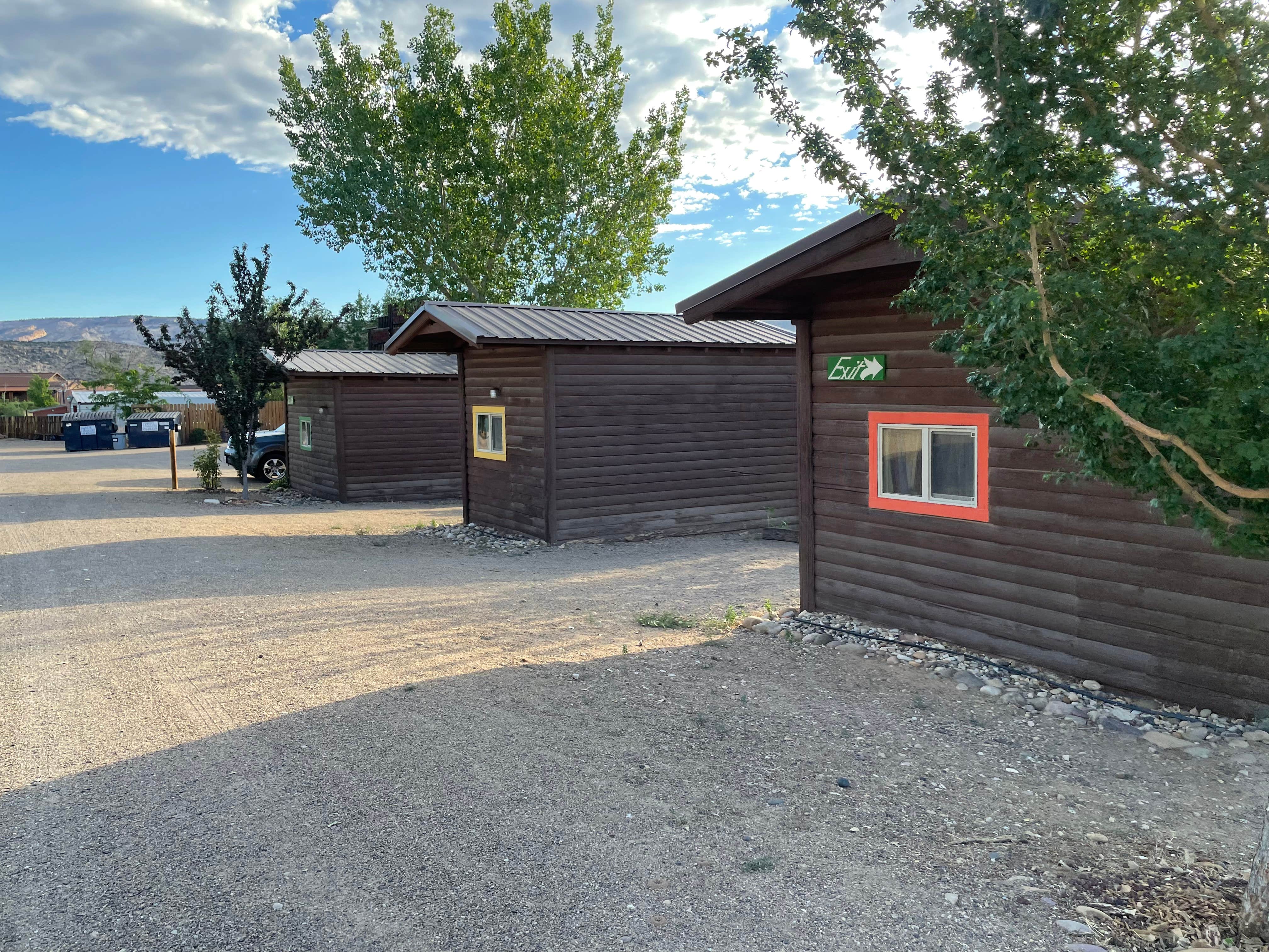 kristen's photo of a cabin at Canyons of Escalante RV Park near Teasdale, UT