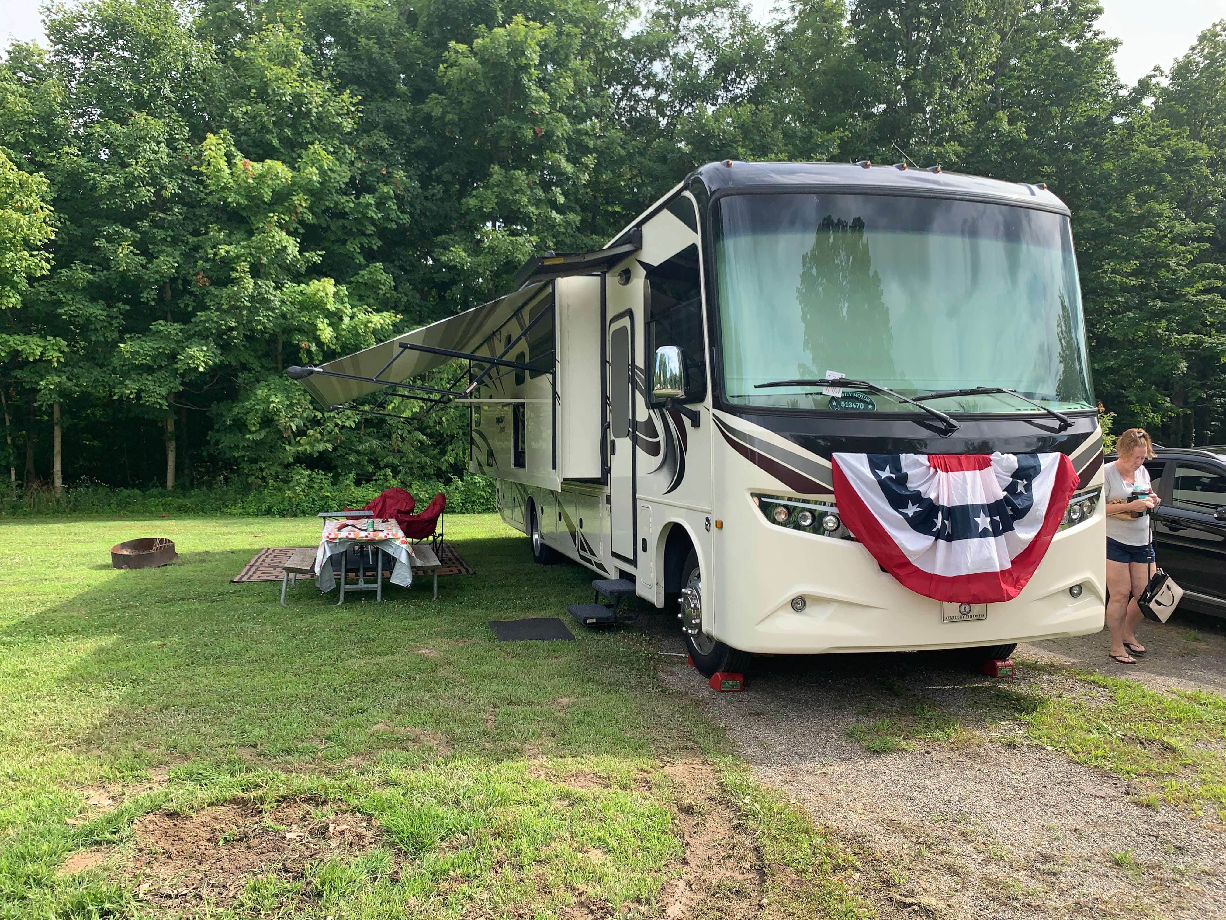 Craig C.'s photo of rv camping at Hueston Woods State Park Campground near Germantown, OH