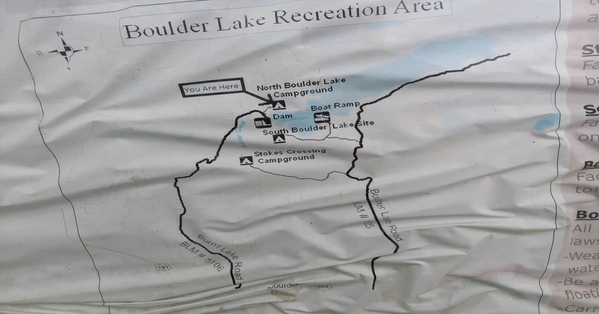 South Boulder Lake Camp Site