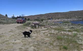 Greg L.'s photo of camping with pets at South Boulder Lake Camp Site near Farson, WY