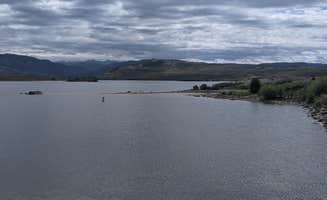 Greg L.'s photo of a dispersed camping area at South Boulder Lake Camp Site near Pinedale, WY
