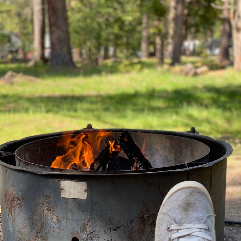 Fraser Flat Campground Long Barn, CA