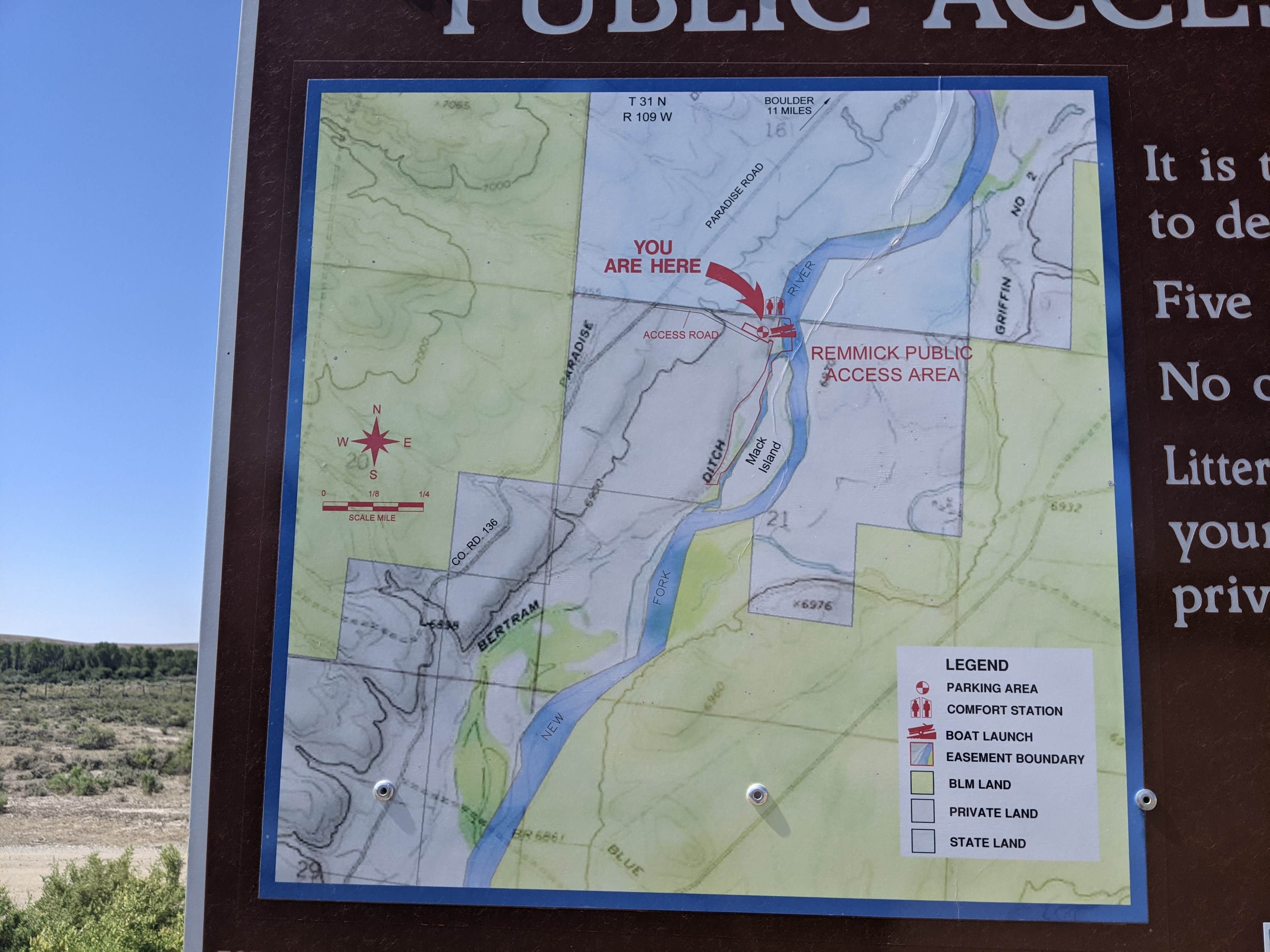 Camper-submitted photo at New Fork River-Remmick Public Access Area near Big Piney, WY