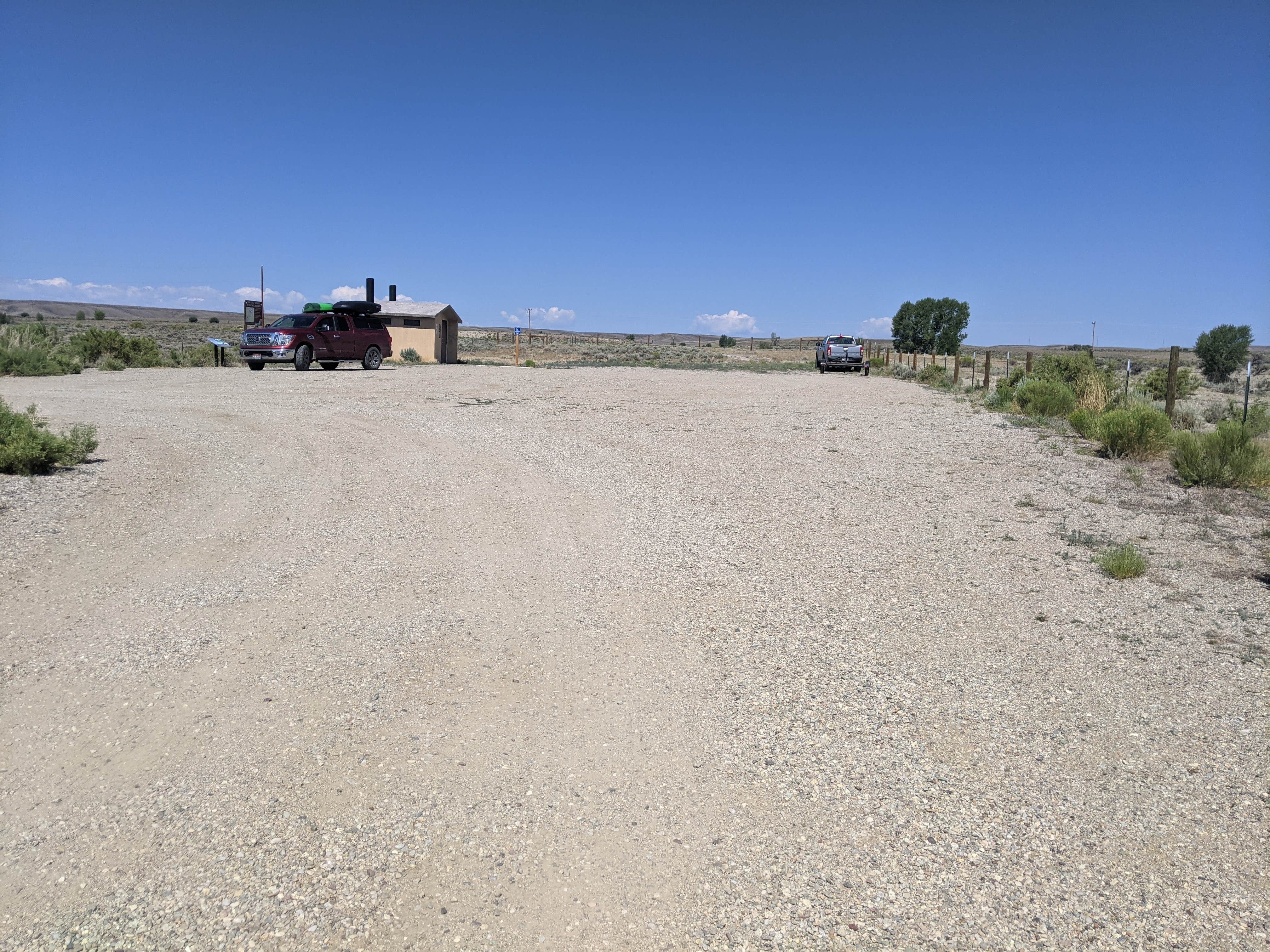 Camper-submitted photo at New Fork River-Remmick Public Access Area near Big Piney, WY