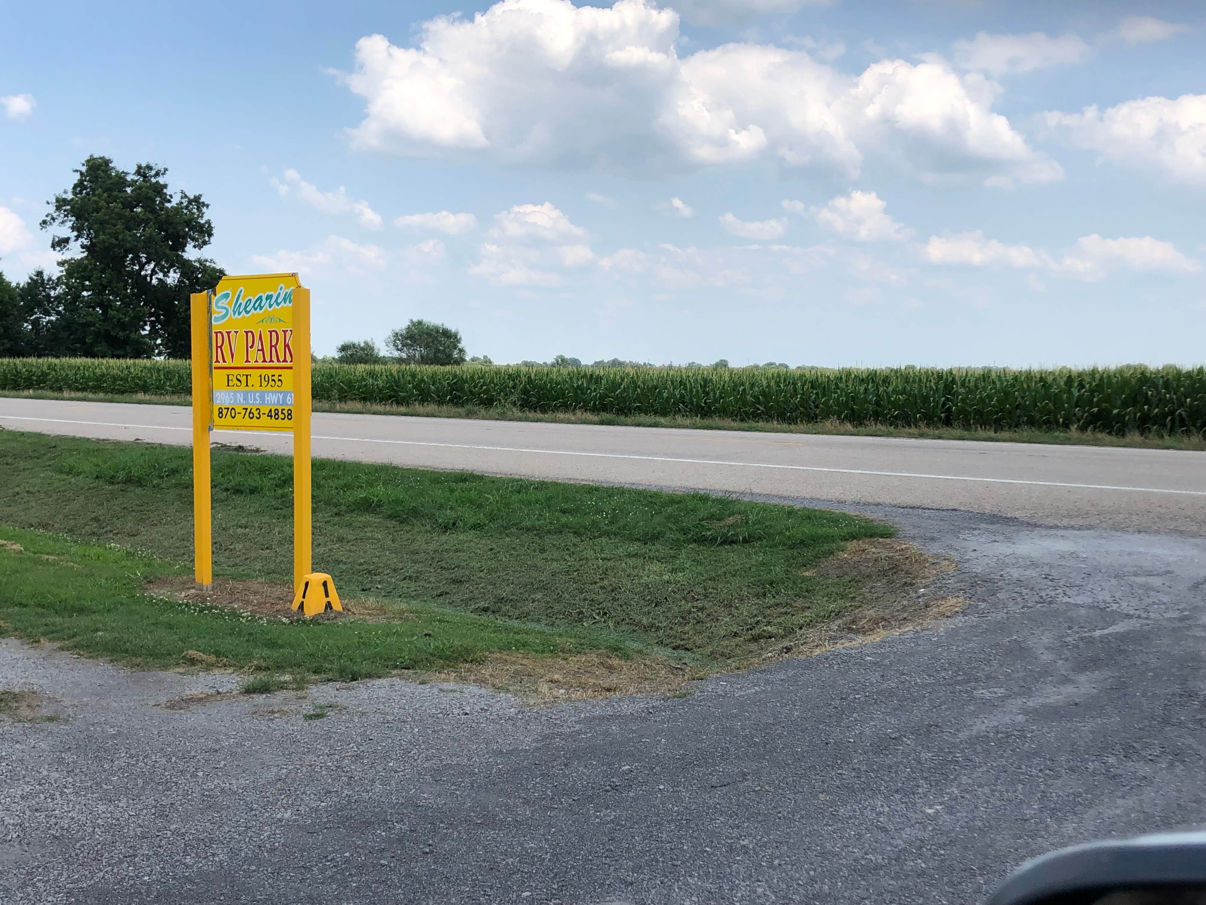 Camper-submitted photo at Shearins RV Park near Manila, AR