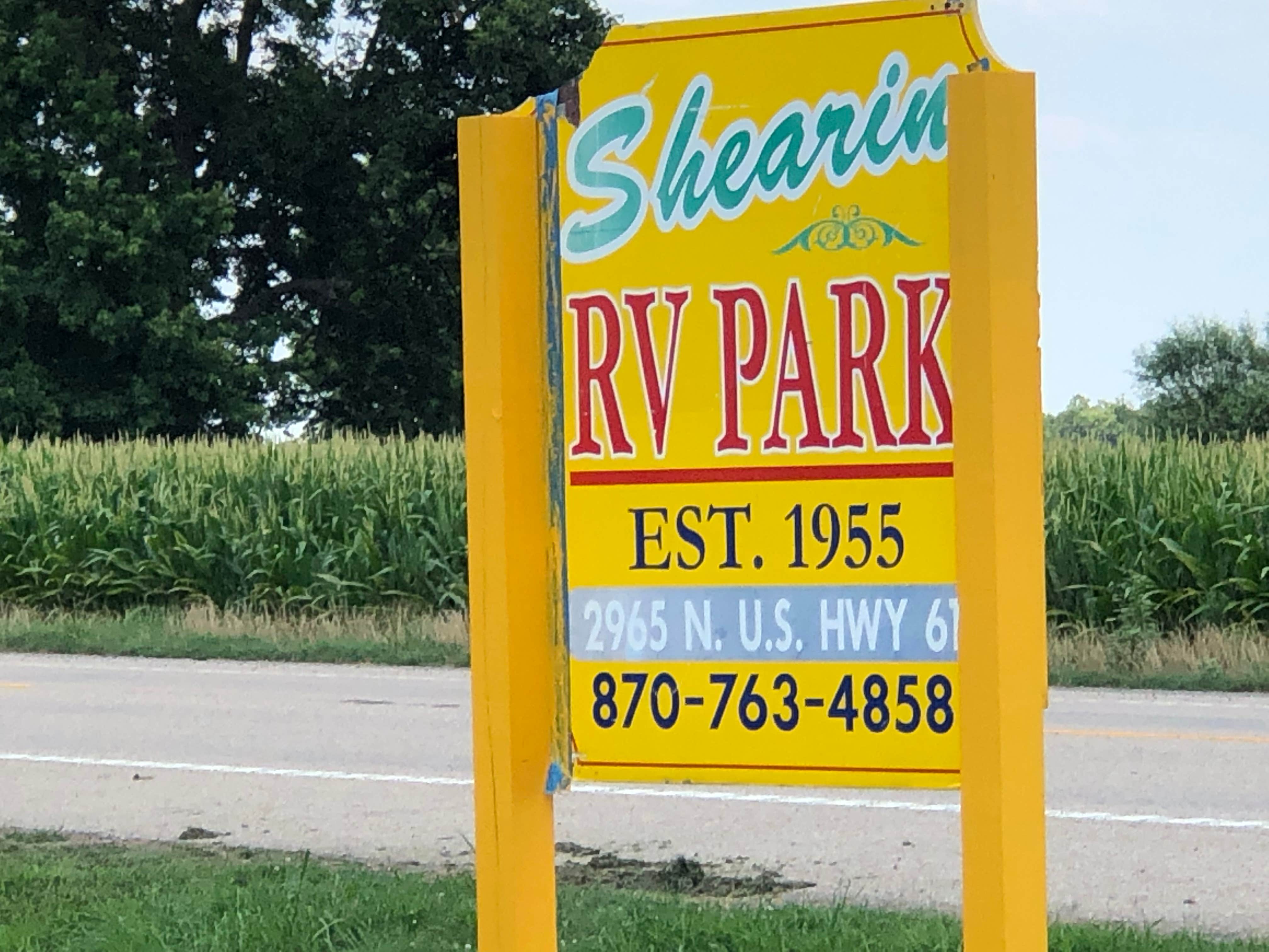 Camper-submitted photo at Shearins RV Park near Manila, AR