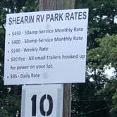 Review photo of Shearins RV Park by N I., July 7, 2021