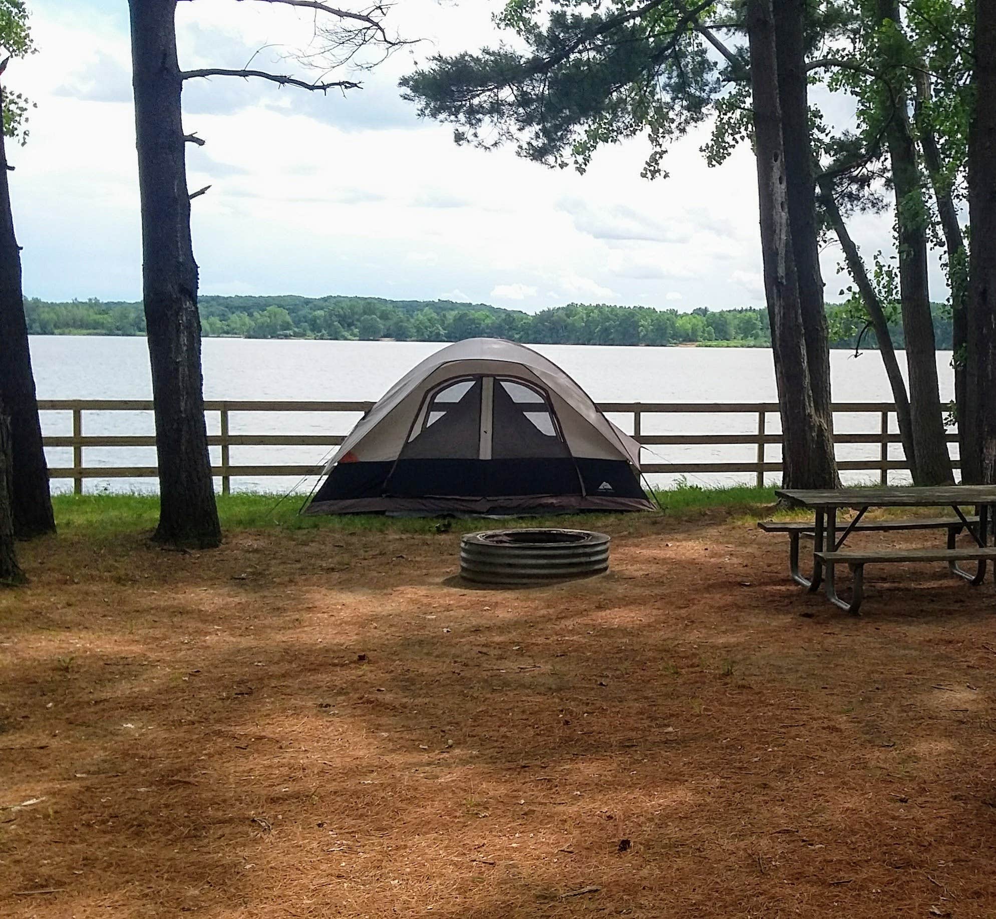 Camper-submitted photo at Wolverine Campground near Metamora, MI