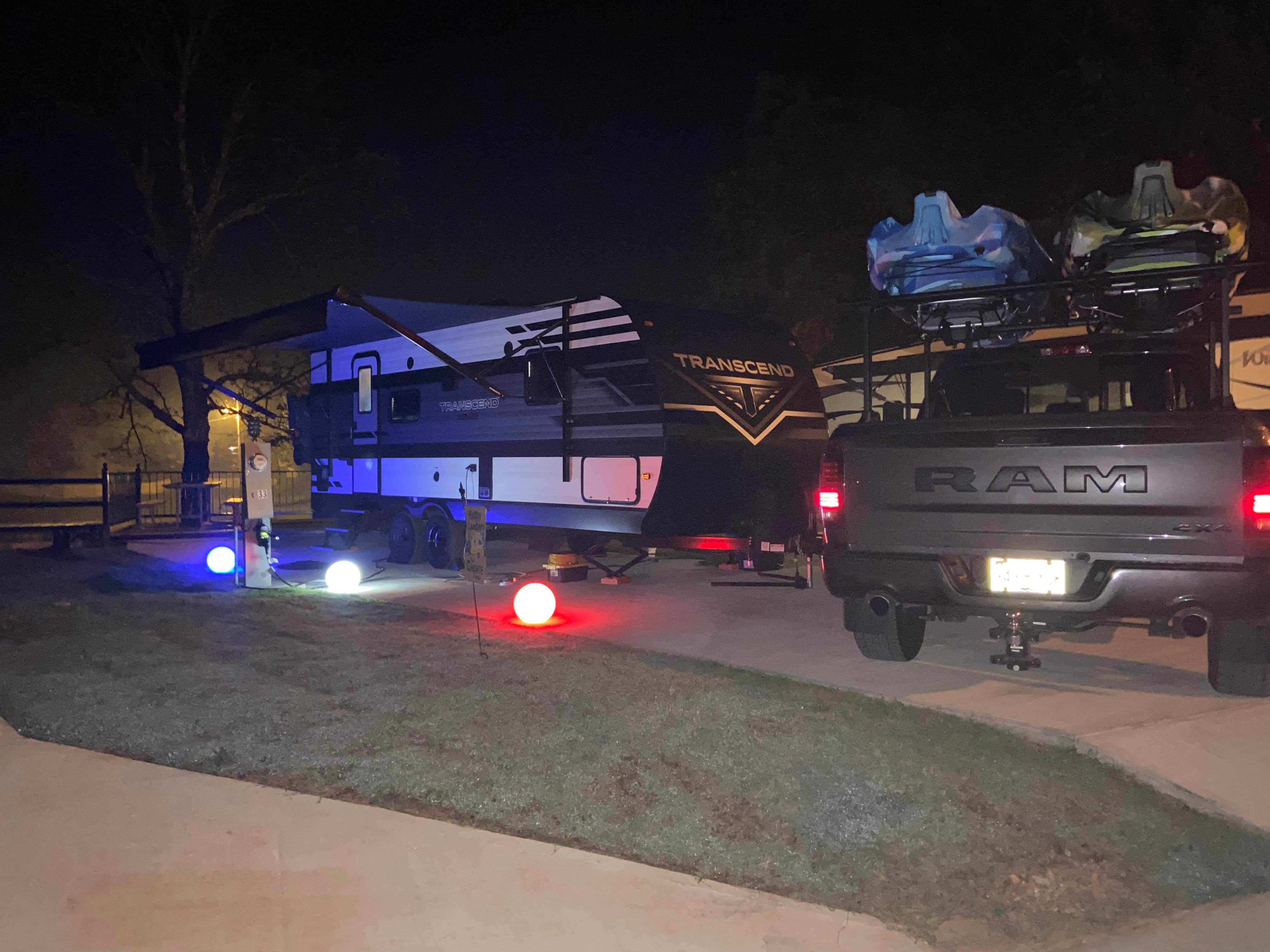 Camper-submitted photo at Waters Edge RV & Cabin Resort near Disney, OK