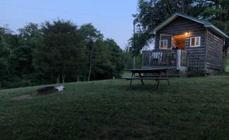 Allison's photo of a cabin at Fancy Gap Cabins and Campground near Shawsville, VA