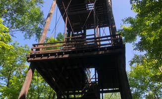 Lee D.'s photo of glamping accommodations at Daisy Field Campground — Potawatomi State Park near Sister Bay, WI