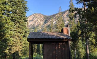 Jeane L.'s photo of glamping accommodations at Alturas Inlet Campground near Clayton, ID