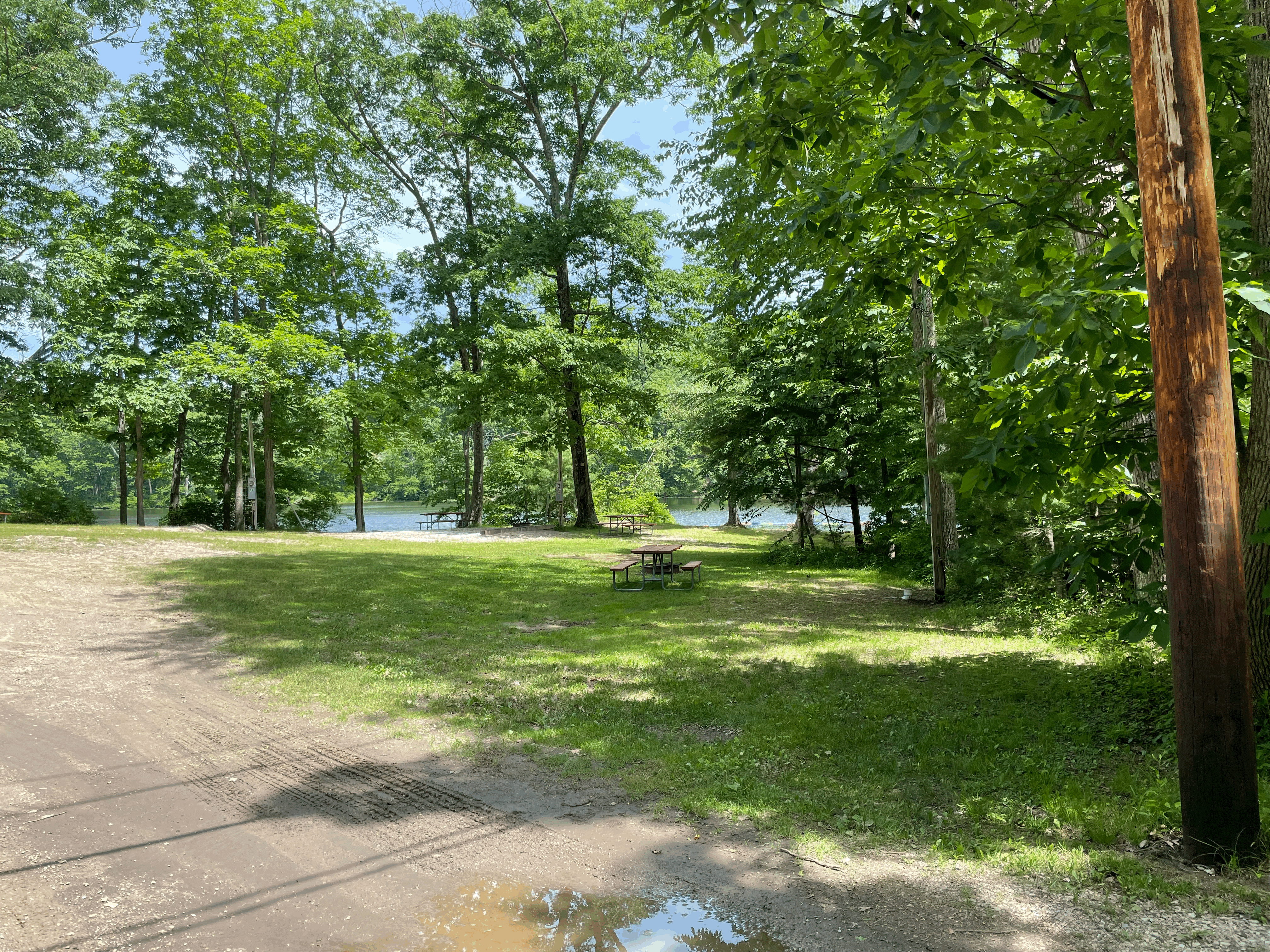 Camper-submitted photo at Sutton Falls Camping Area near Millville, MA