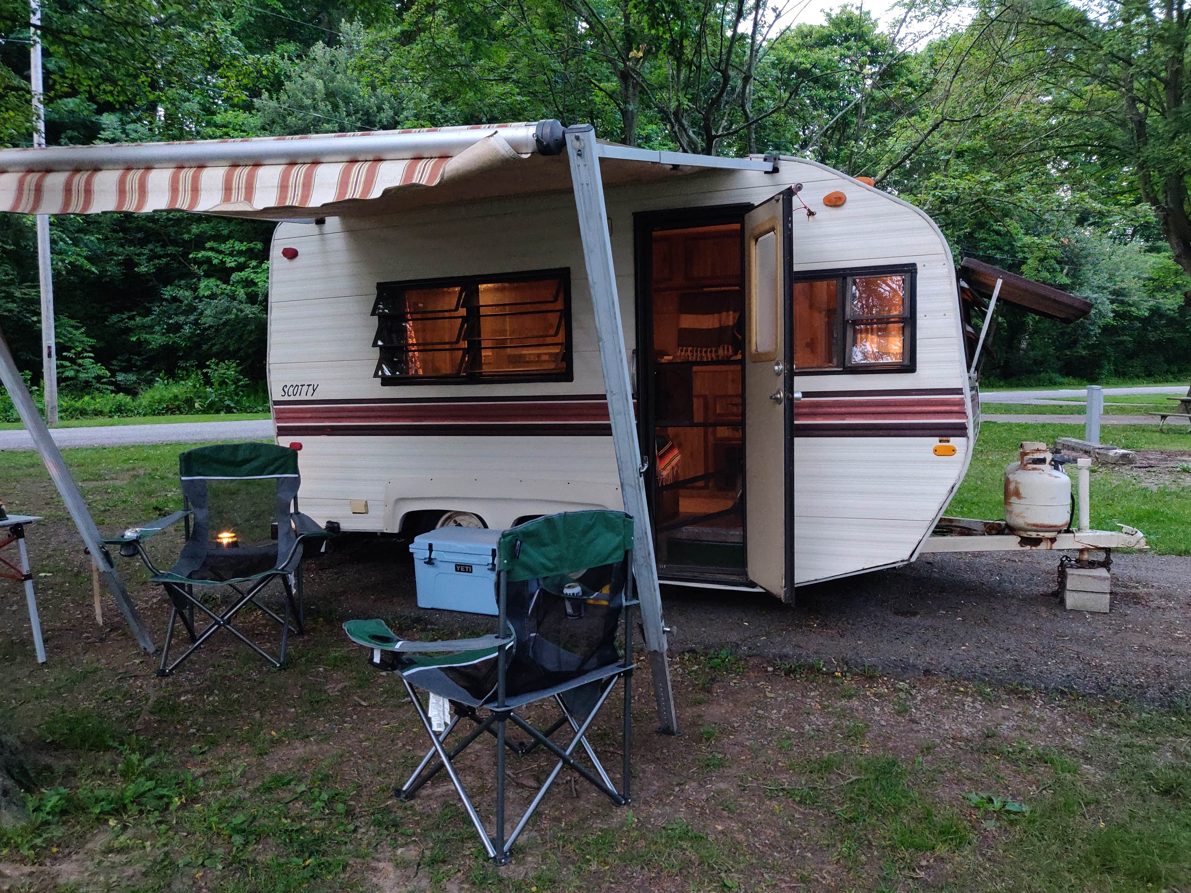 Camper submitted image from Guilford Lake State Park Campground - 1