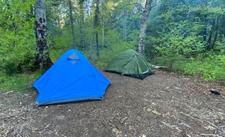 Elizabeth's photo of tent camping at George H. Crosby Manitou State Park Campground in Minnesota