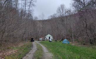 Cassandra C.'s photo of tent camping at HomeGrown HideAways near Salt Lick, KY