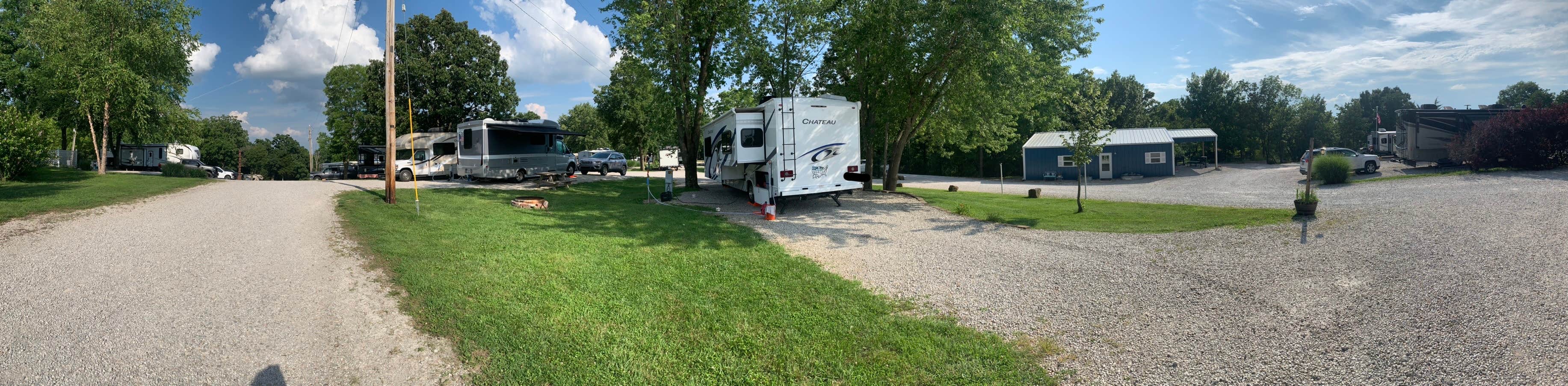 Jennifer H.'s photo of rv camping at Lazy Day Campground near Sturgeon, MO
