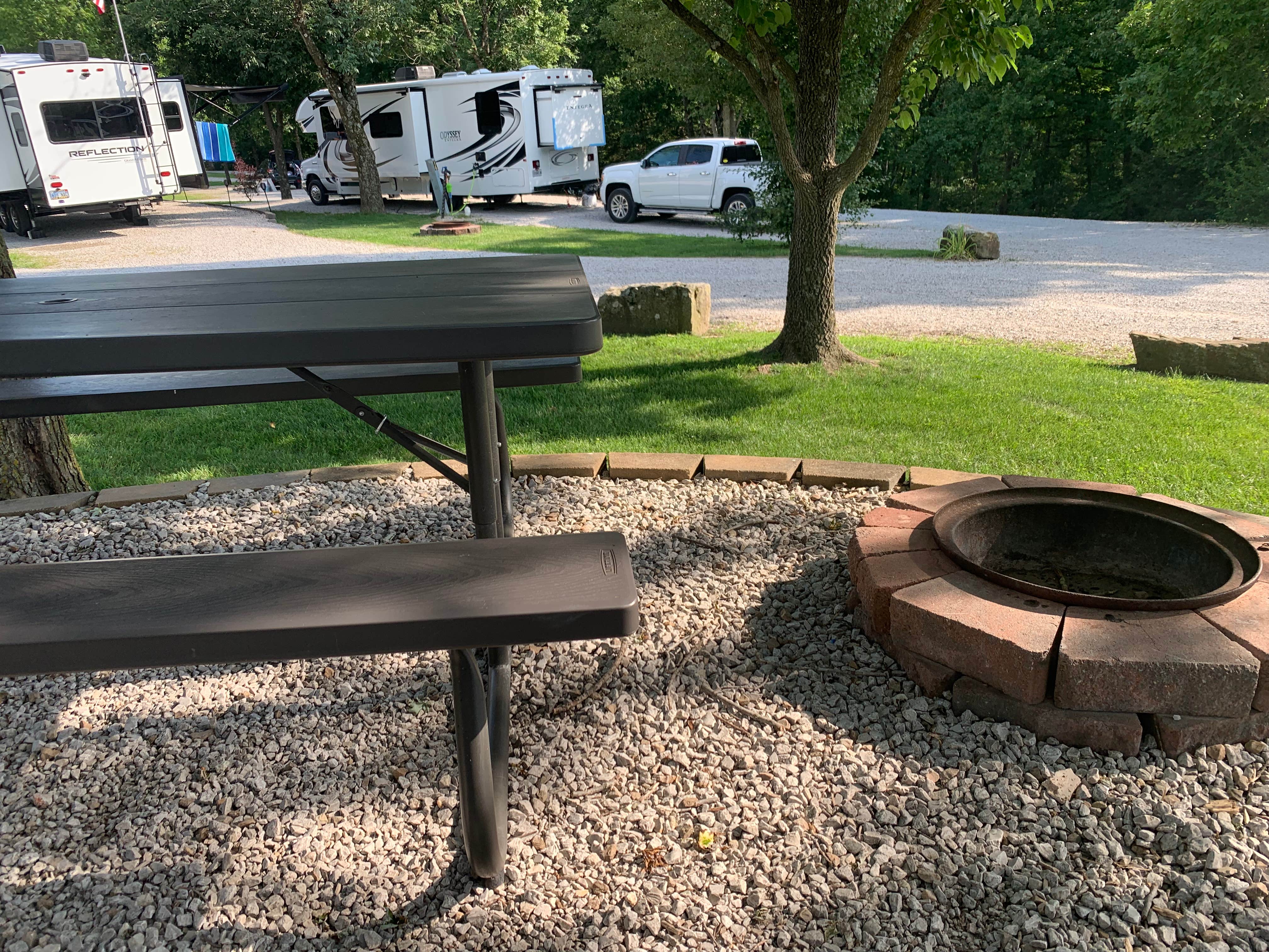 Jennifer H.'s photo of rv camping at Lazy Day Campground near Hermann, MO