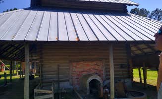 Rachel G.'s photo of a cabin at General Coffee State Park Campground near Baxley, GA