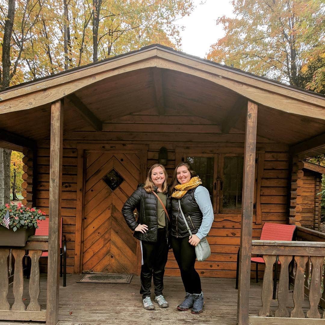Elizabeth's photo of a cabin at Munising-Pictured Rocks KOA near Eben Junction, MI