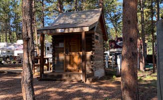 Cheryl W.'s photo of glamping accommodations at Diamond Campground & RV Park in Colorado