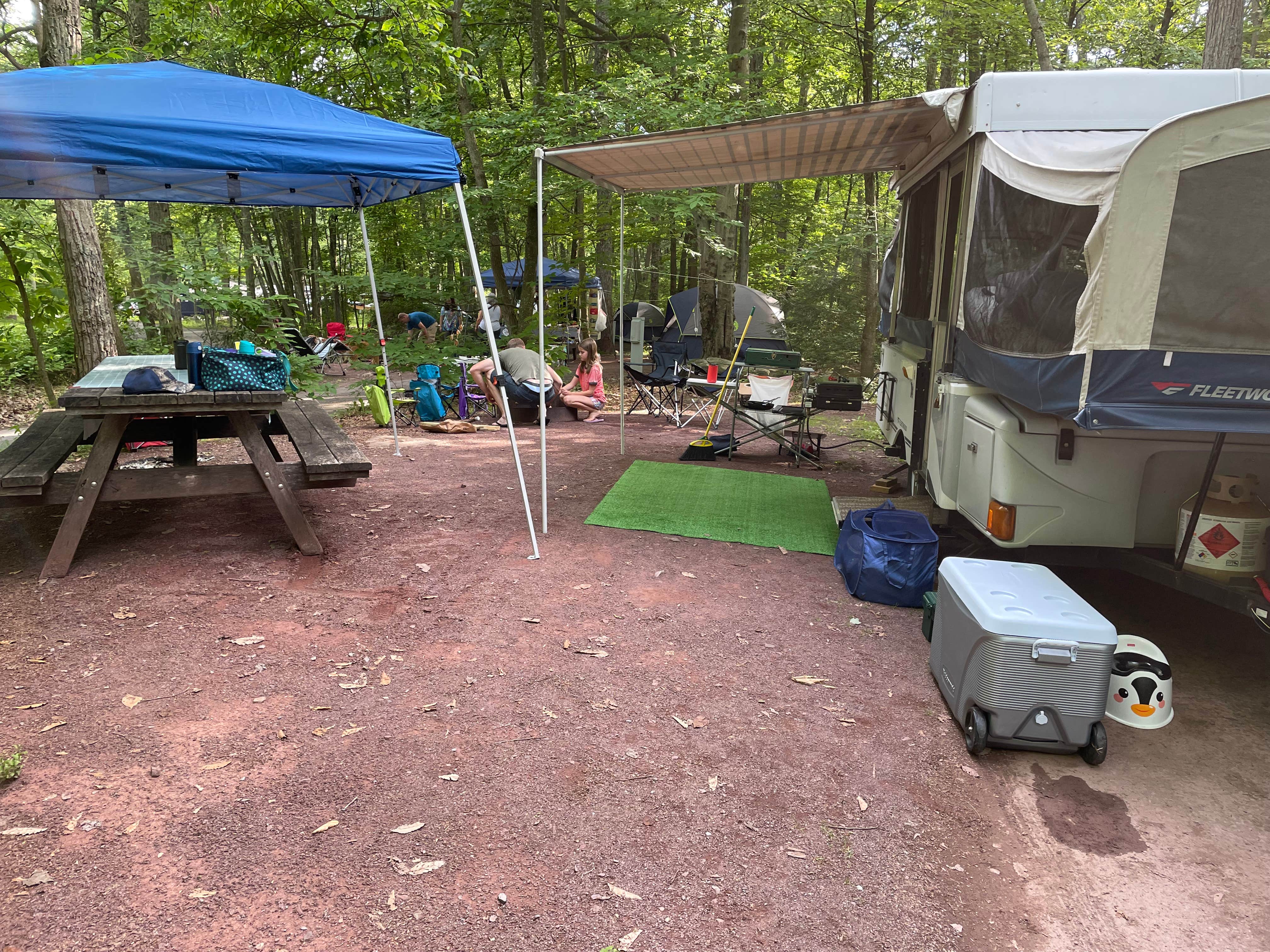 Nate & Erika L.'s photo at Hickory Run State Park Campground near Long Pond, PA