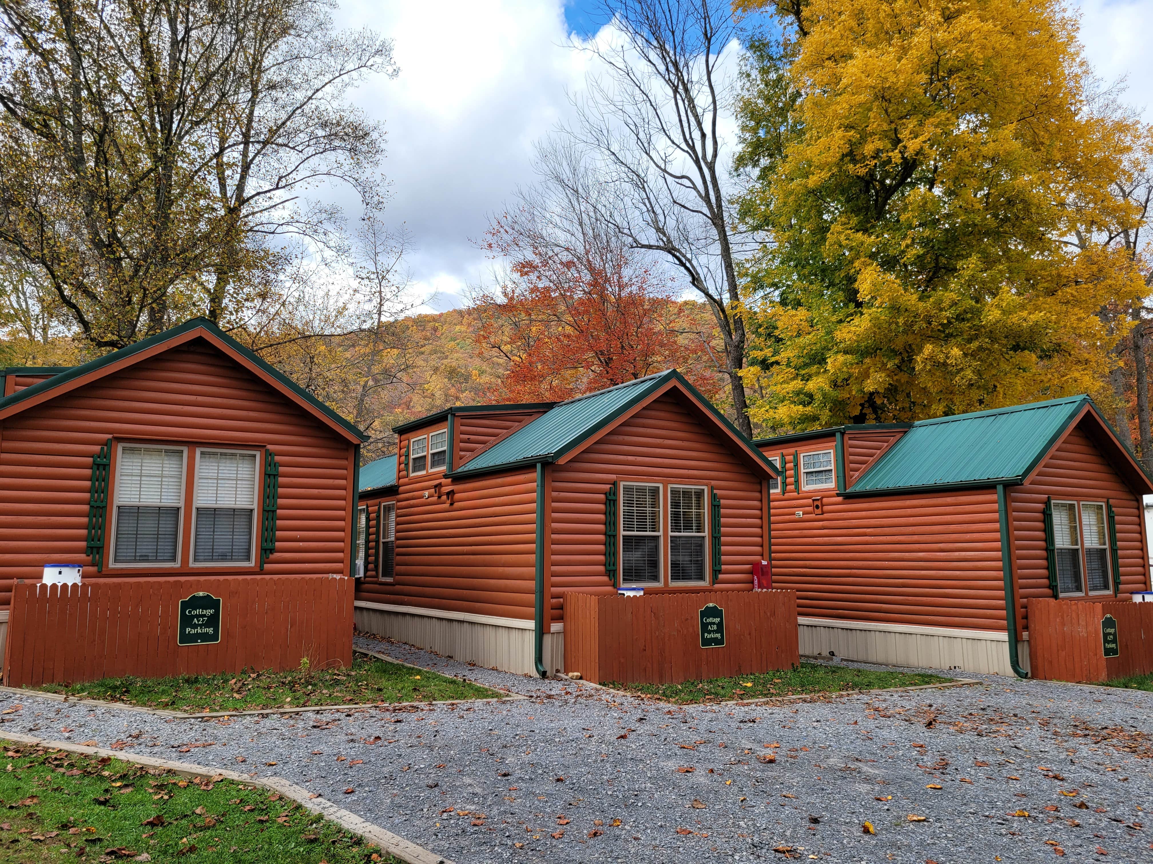 Stonebridge R.'s photo of a cabin at Stonebridge RV Resort near Balsam Grove, NC