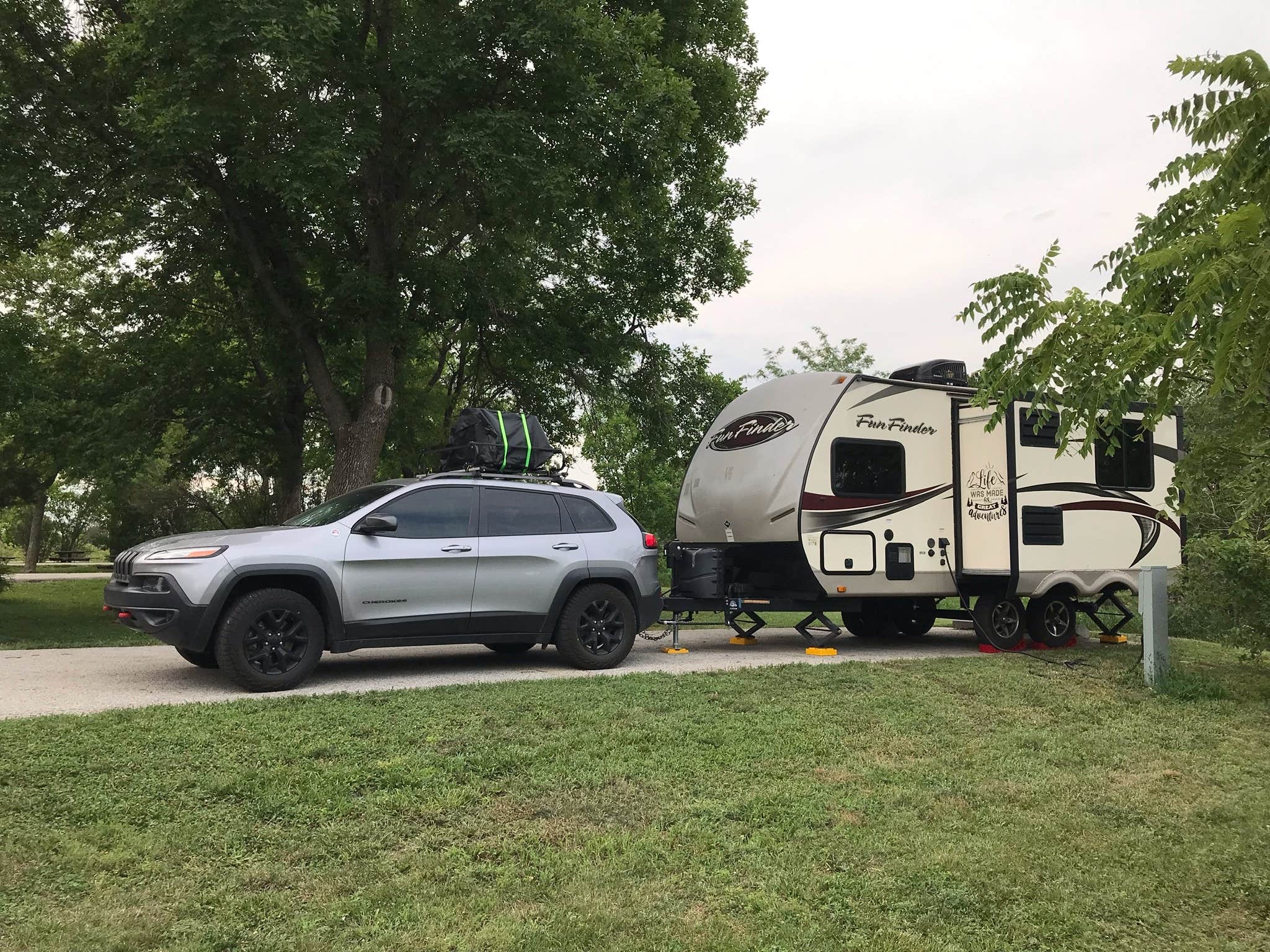 Bobbi Jo K.'s photo of rv camping at Lakeview Campground — Pawnee State Recreation Area near Martell, NE