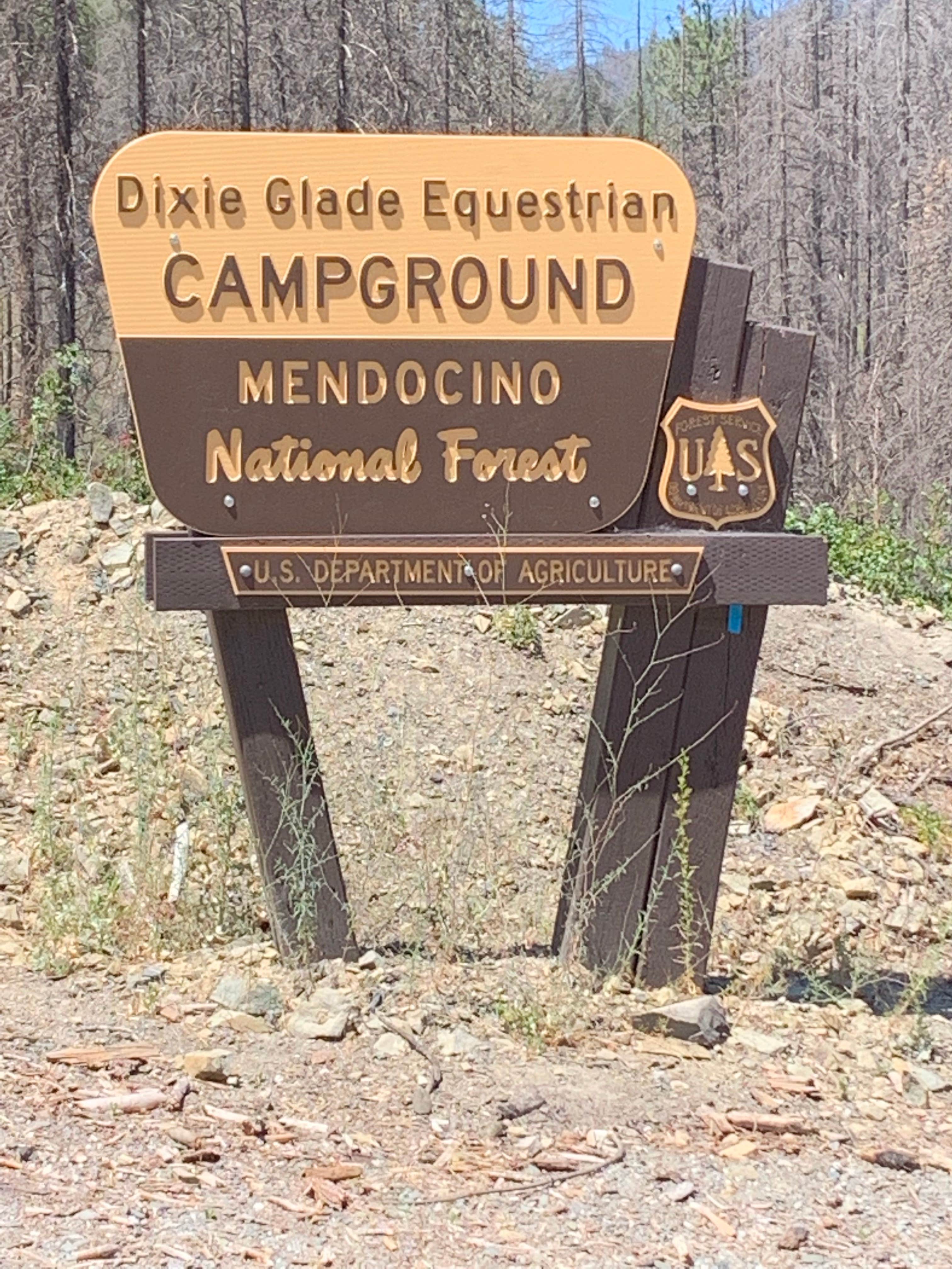 Camper-submitted photo at Dixie Glade Campground — Mendocino National Forest near Stonyford, CA