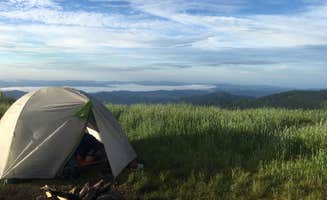 Peter H.'s photo of a dispersed camping area at Black Balsam Knob - Dispersed Camping near National Forests in North Carolina