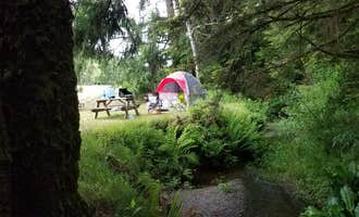 Camping near Indian Creek RV Park: Honey Bear by the Sea RV Resort & Campground, Ophir, Oregon