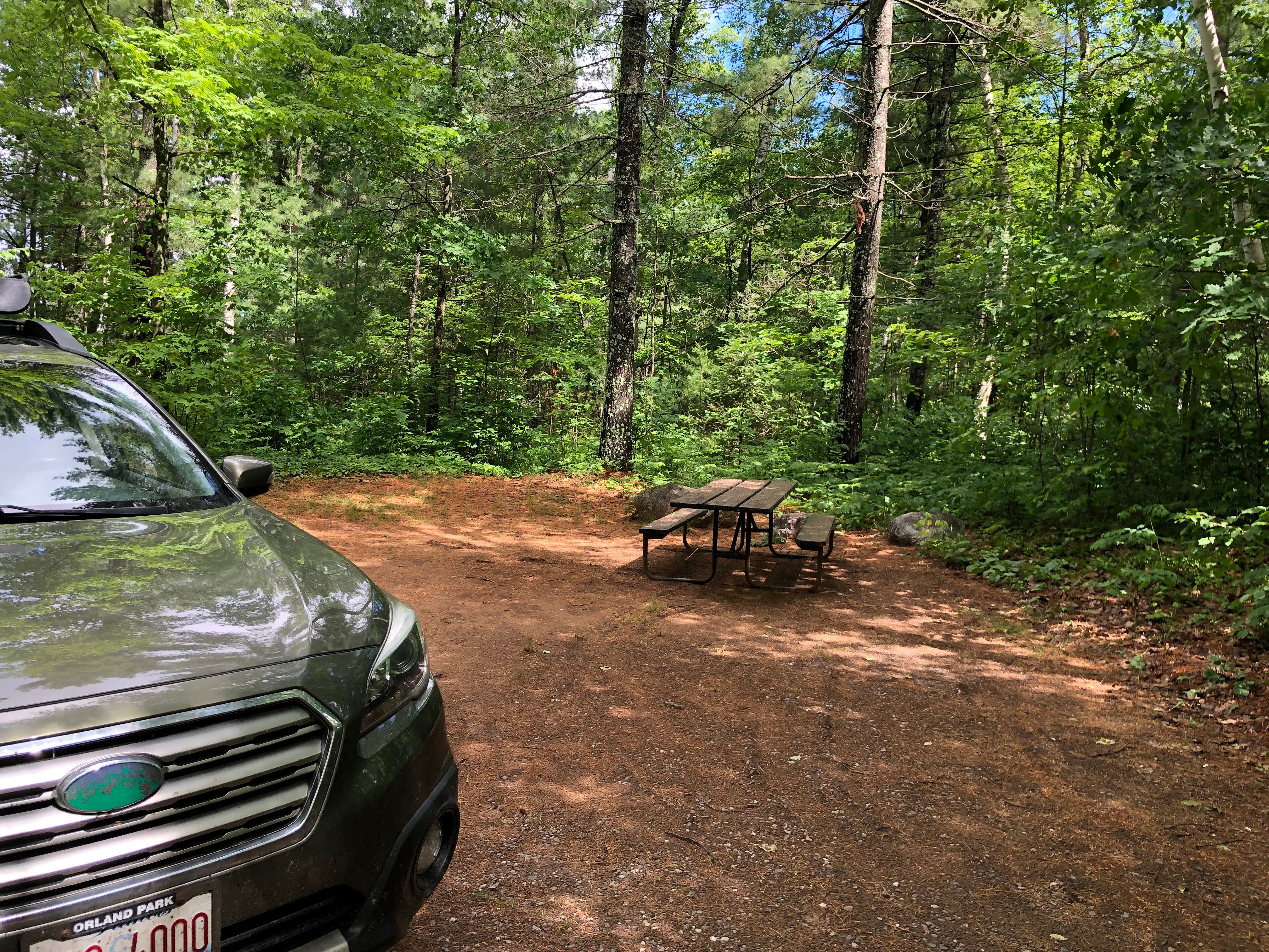 Camper submitted image from Upper Gresham Lake Campground — Northern Highland State Forest - 5