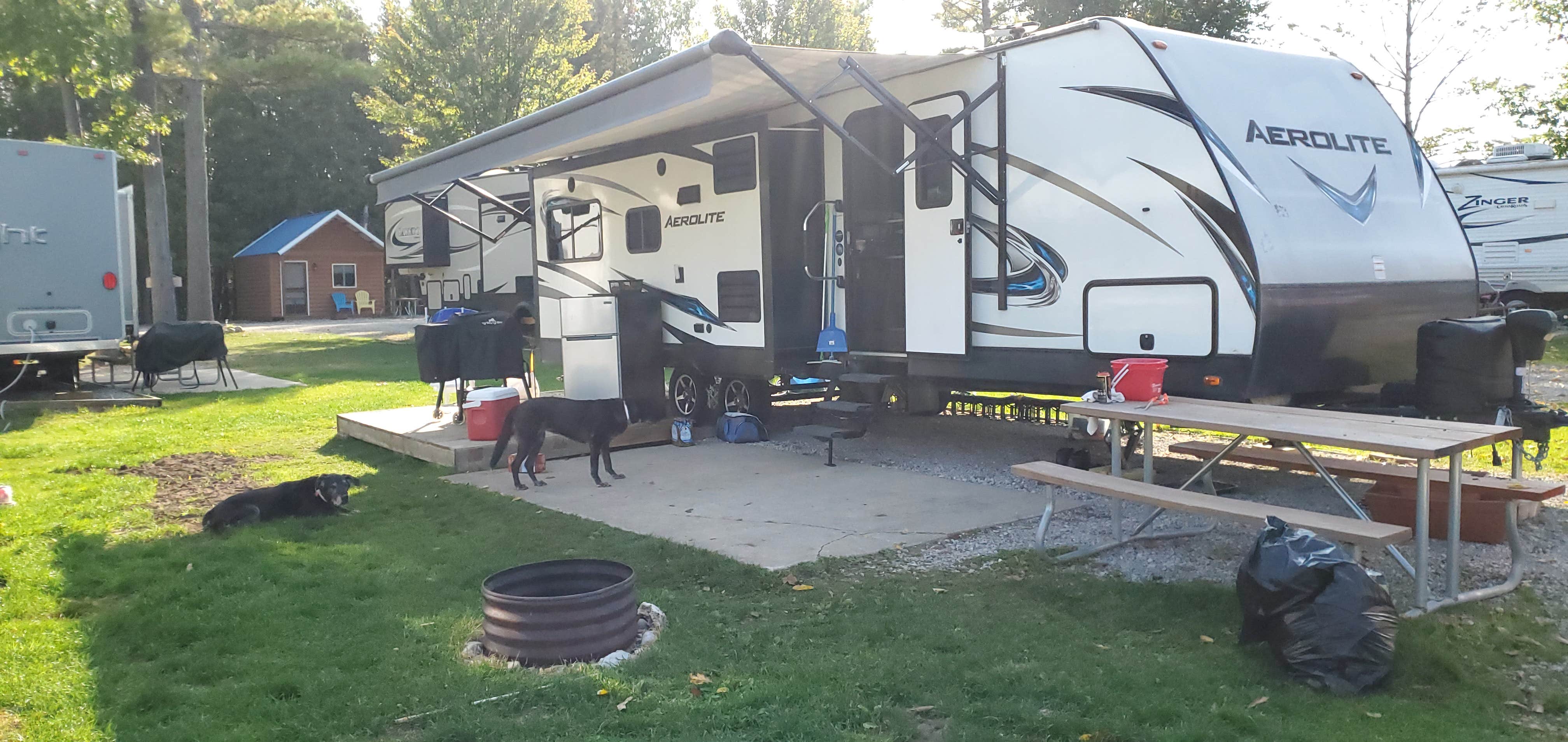 Camper-submitted photo at Honcho Rest Campground near South Boardman, MI