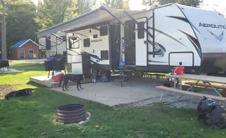 Steve F.'s photo of camping with pets at Honcho Rest Campground near Traverse City, MI