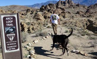 Kristil C.'s photo of camping with pets at Alabama Hills Recreation Area near Independence, CA