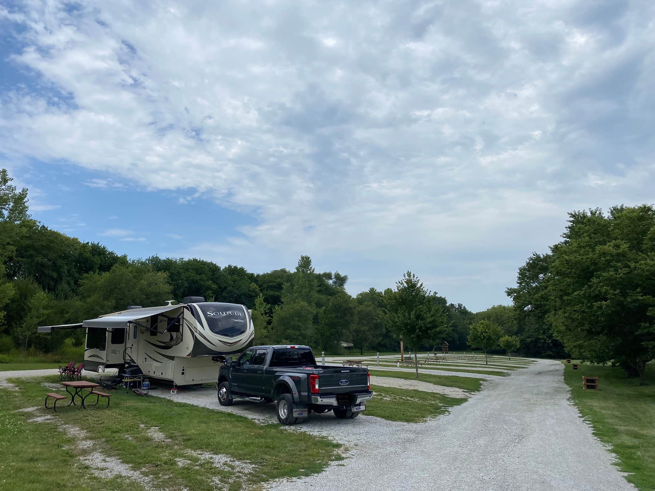 Heather G.'s photo of rv camping at Victorian Acres RV Park & Campground near Lincoln, NE