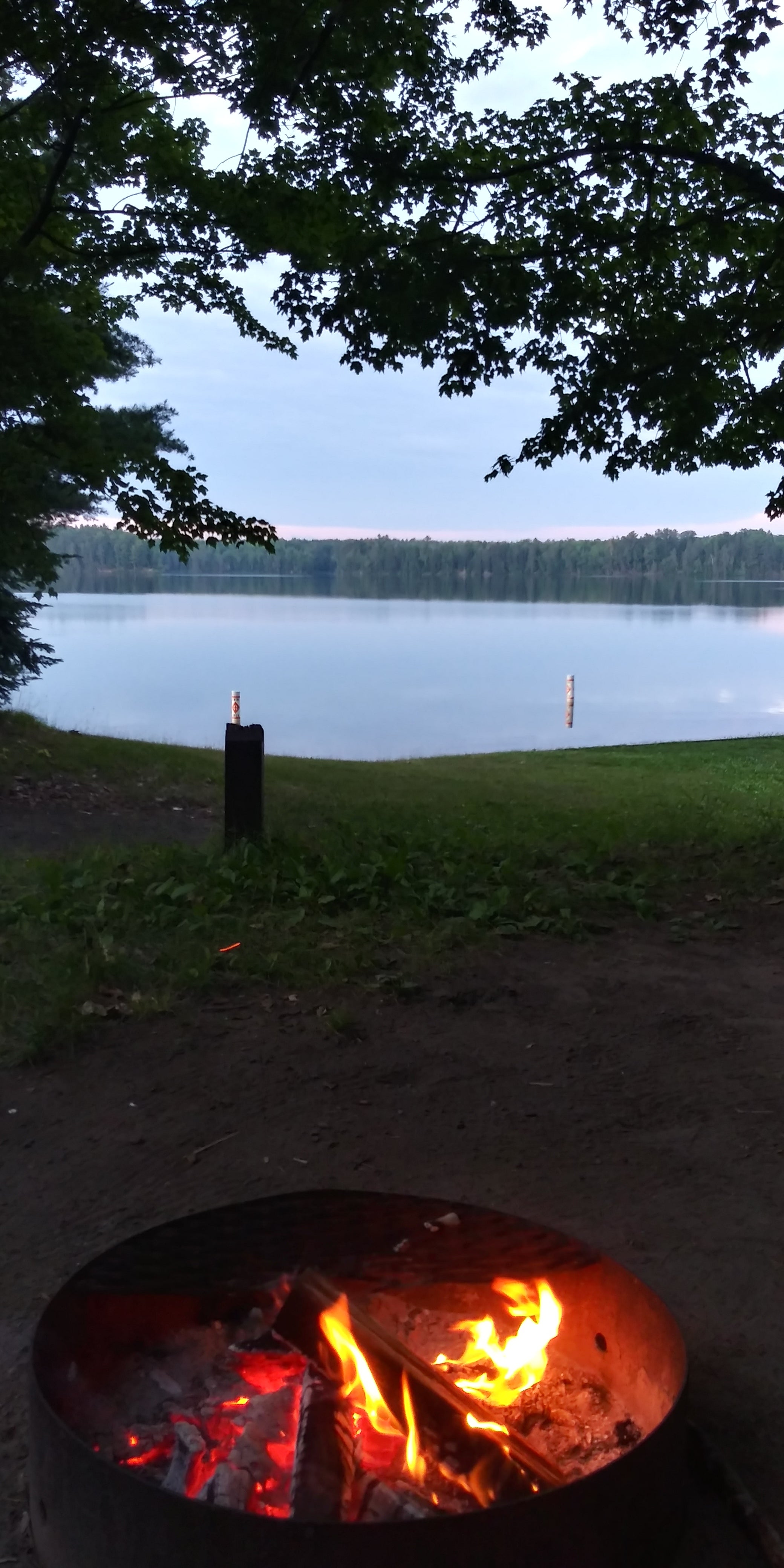 Camper submitted image from Big Eau Pleine Park Campground - 1