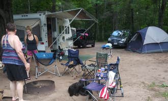 Camping near Cunnard Lake — Northern Highland State Forest: Carrol Lake — Northern Highland State Forest, Arbor Vitae, Wisconsin