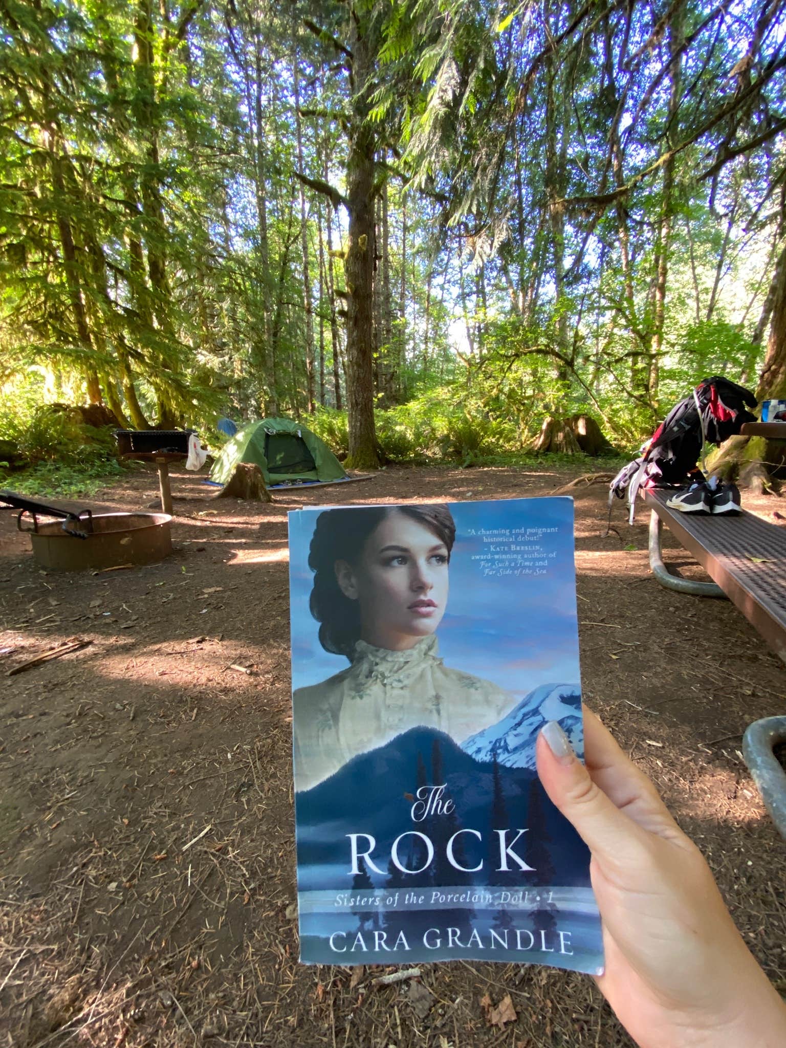 Shay Renee B.'s photo of tent camping at BLM Molalla River Recreation Area near Corbett, OR